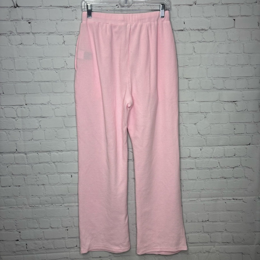 Comfrt Waffle Lounge Pant Cherry Blossom Pink - Picture 5 of 9